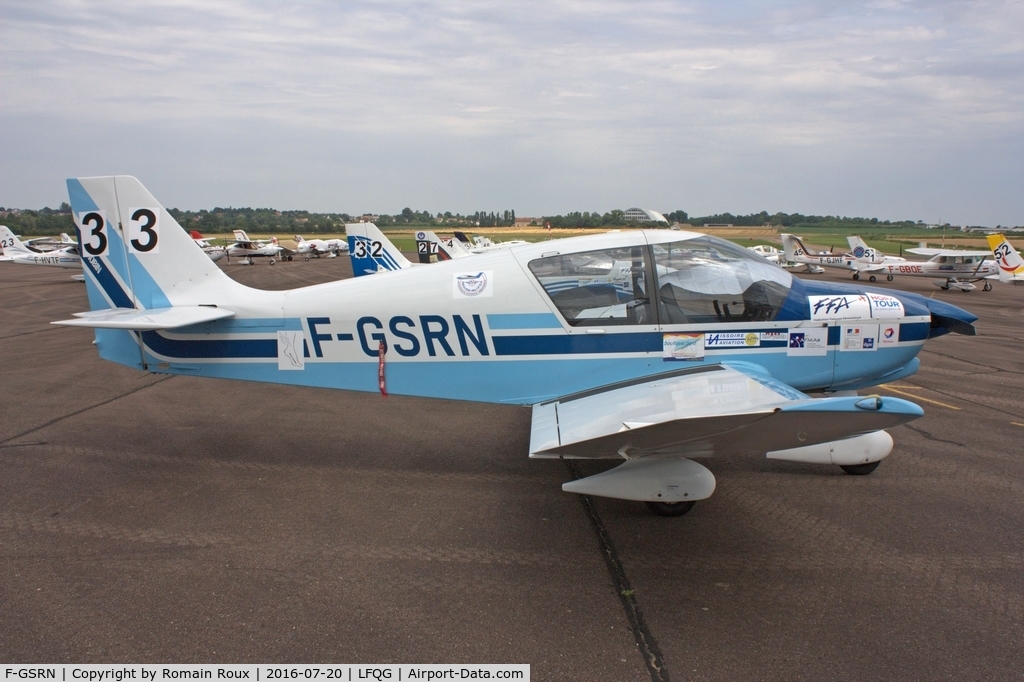 F-GSRN, Robin DR-400-120 Dauphin 2+2 C/N 2396, Parked