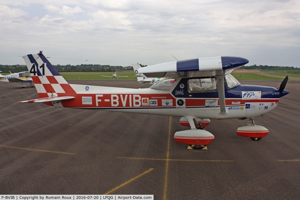 F-BVIB, Reims FRA150L Aerobat C/N 0235, Parked