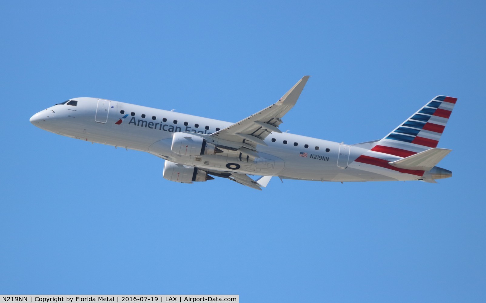 N219NN, 2015 Embraer 175LR (ERJ-170-200LR) C/N 17000522, American Eagle