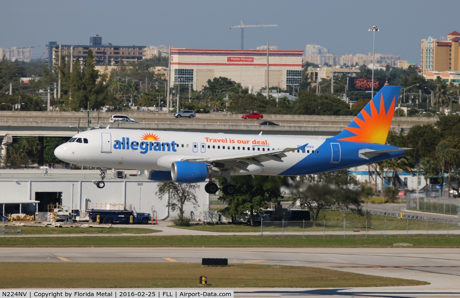 N224NV, Airbus A320-214 C/N 1694, Allegiant