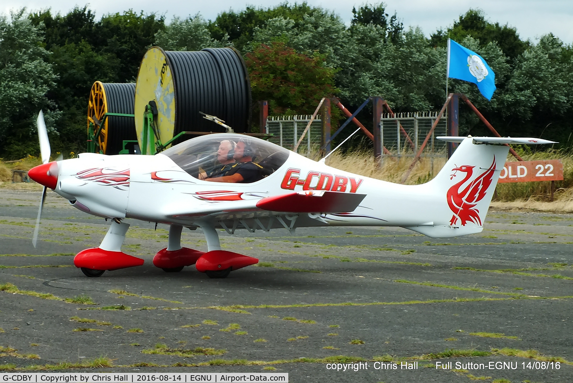 G-CDBY, 2004 Dyn'Aero MCR-01 ULC Banbi C/N PFA 301B-14269, at the LAA Vale of York Strut fly-in, Full Sutton