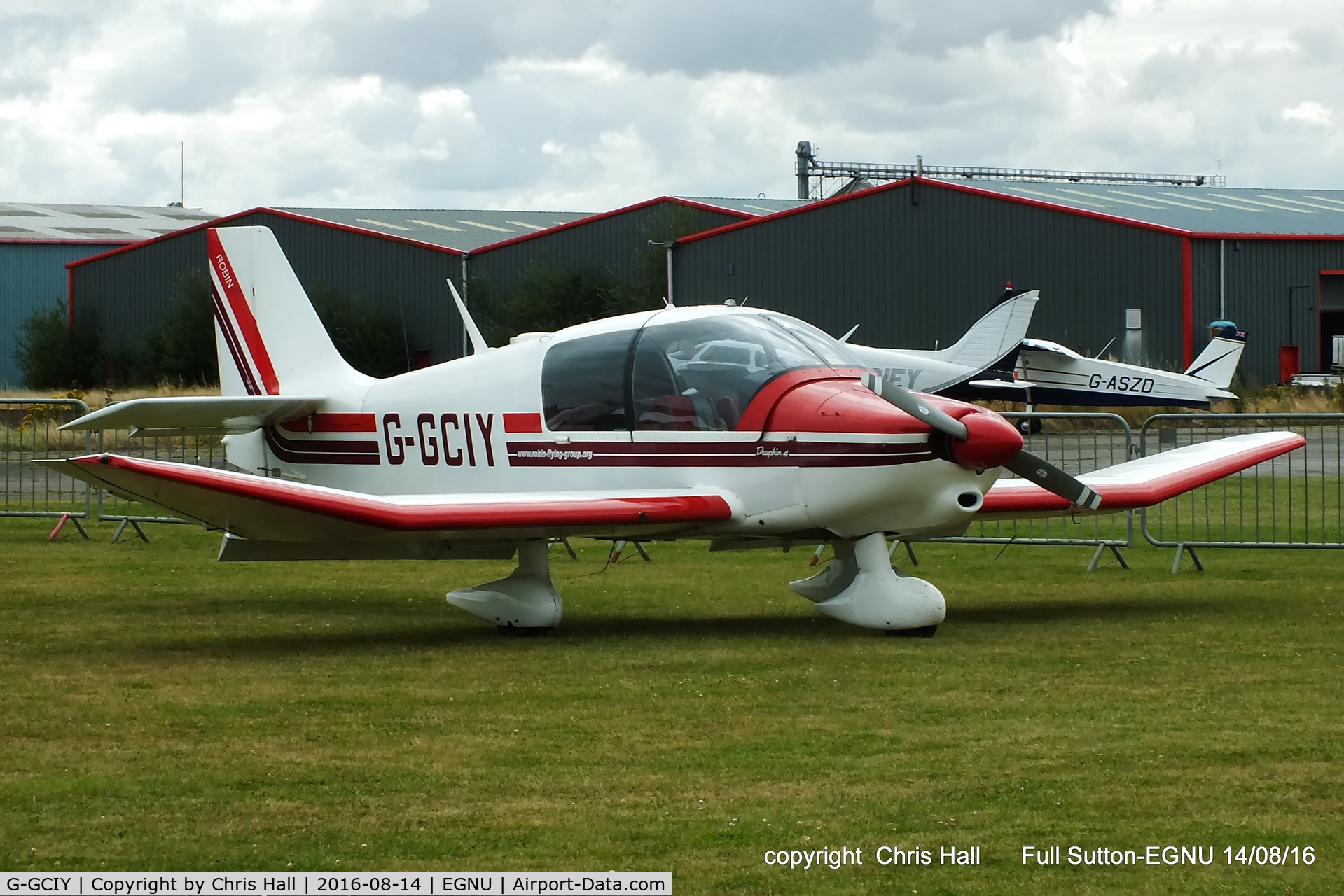 G-GCIY, 1980 Robin DR-400-140B Major C/N 1488, at the LAA Vale of York Strut fly-in, Full Sutton