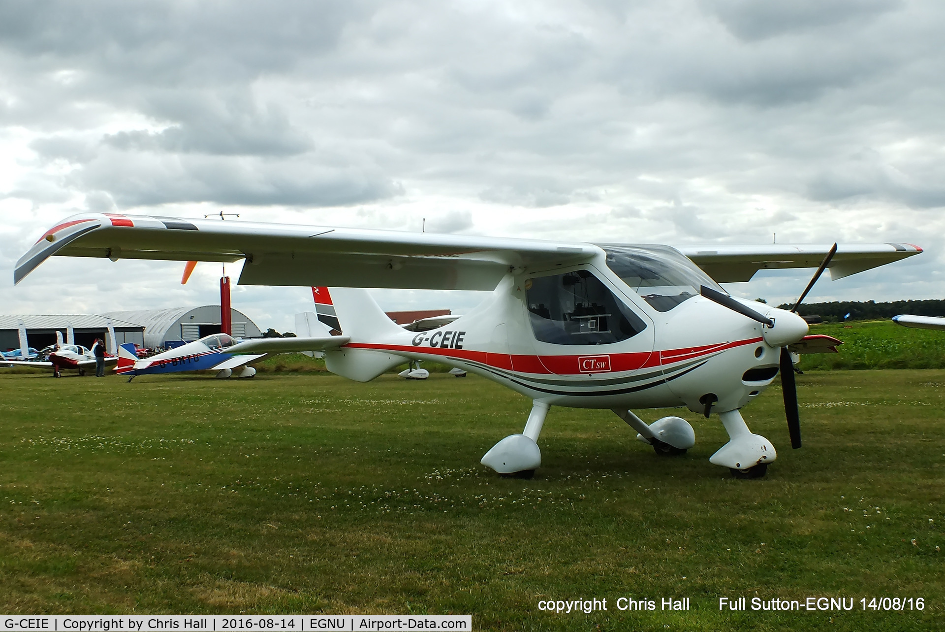 G-CEIE, 2006 Flight Design CTSW C/N 8243, at the LAA Vale of York Strut fly-in, Full Sutton