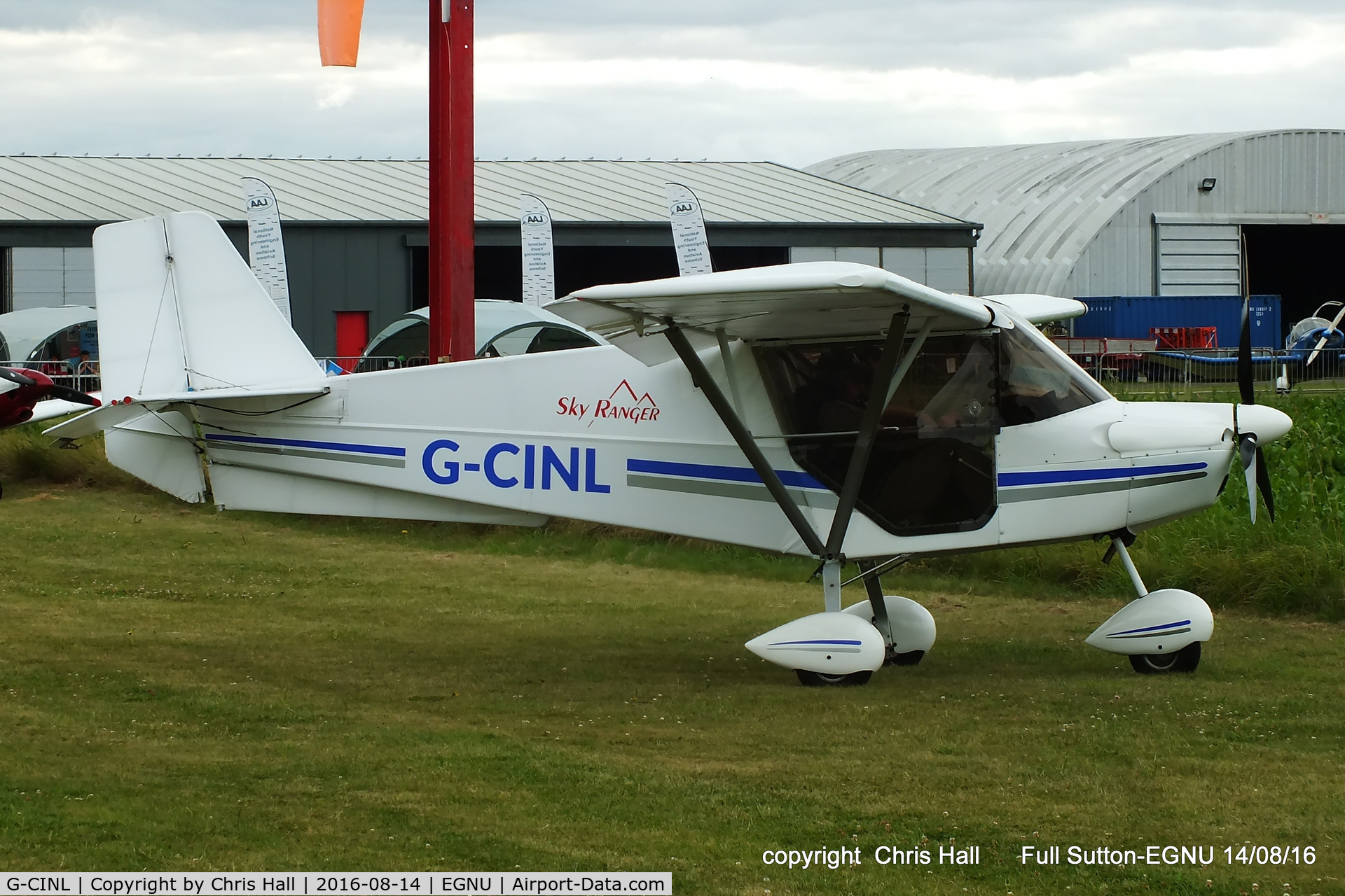 G-CINL, 2015 Skyranger Swift 912S(1) C/N BMAA/HB/647, at the LAA Vale of York Strut fly-in, Full Sutton