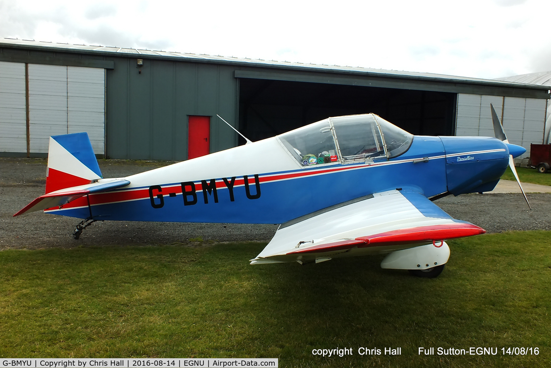 G-BMYU, 1965 Wassmer (Jodel) D-120 Paris-Nice C/N 289, at the LAA Vale of York Strut fly-in, Full Sutton