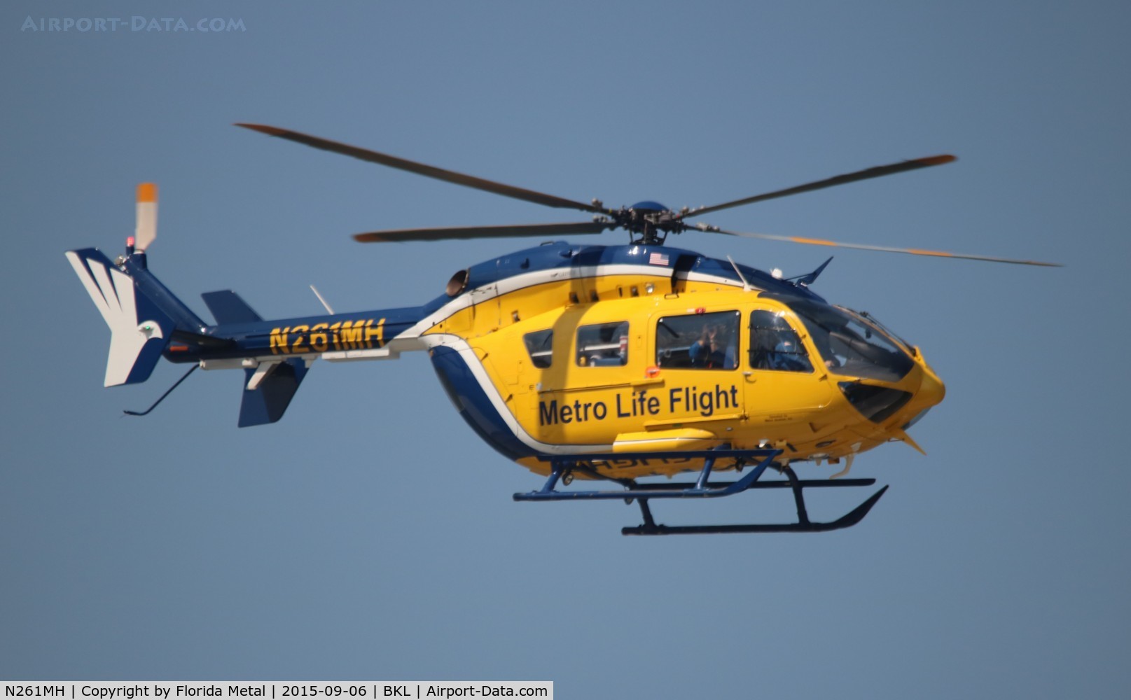 N261MH, Eurocopter-Kawasaki EC-145 (BK-117C-2) C/N 9250, Metro Life Flight Cleveland OH