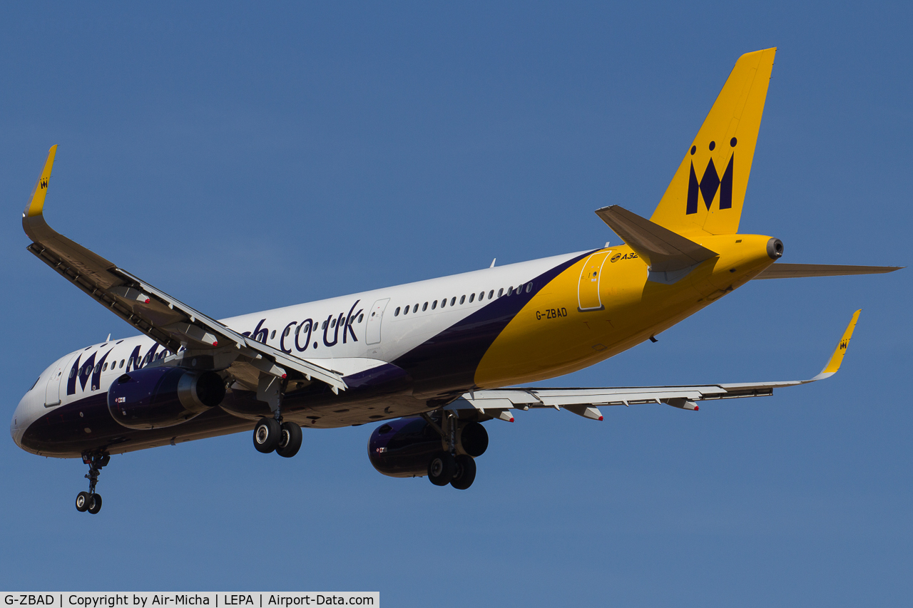 G-ZBAD, 2013 Airbus A321-231 C/N 5582, Monarch Airlines