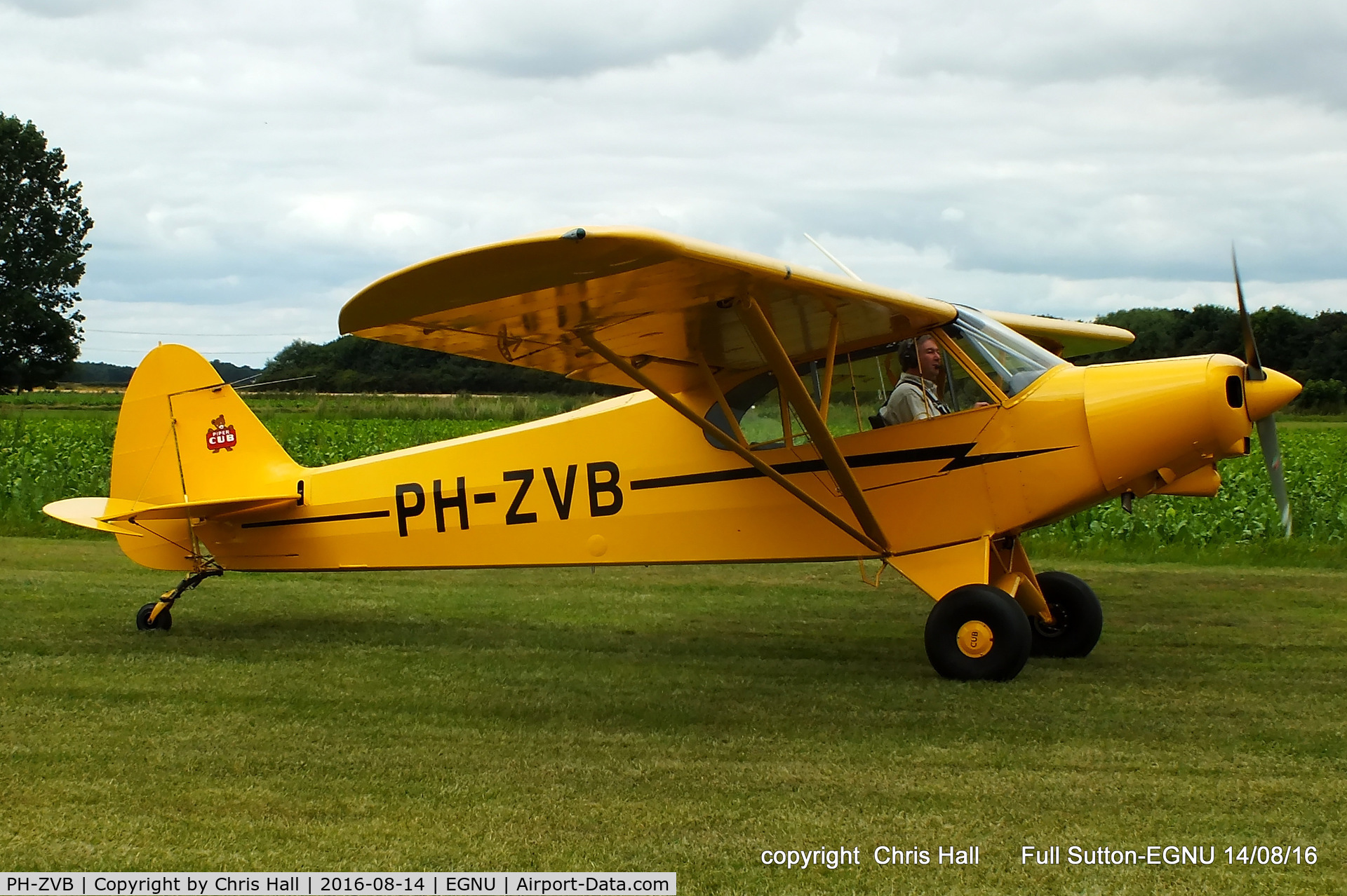 PH-ZVB, 1976 Piper PA-18-150 Super Cub Super Cub C/N 18-7609021, at the LAA Vale of York Strut fly-in, Full Sutton