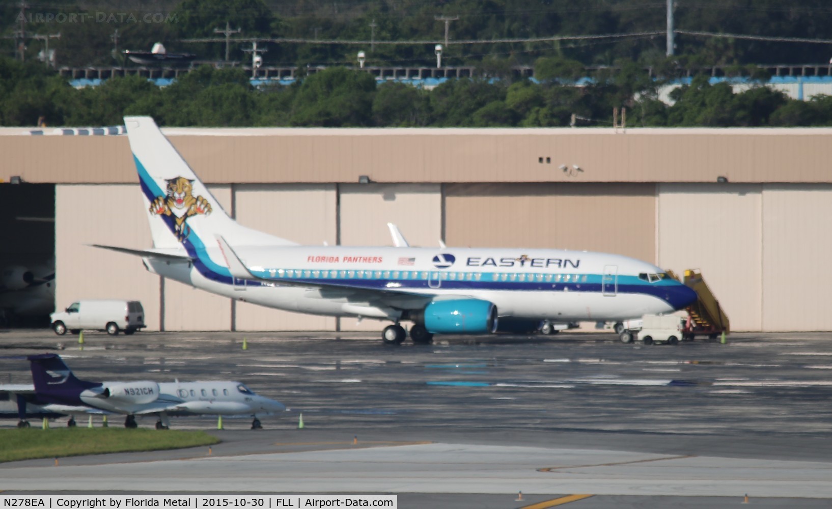 N278EA, 1998 Boeing 737-7L9 C/N 28006, Eastern Airlines Florida Panthers