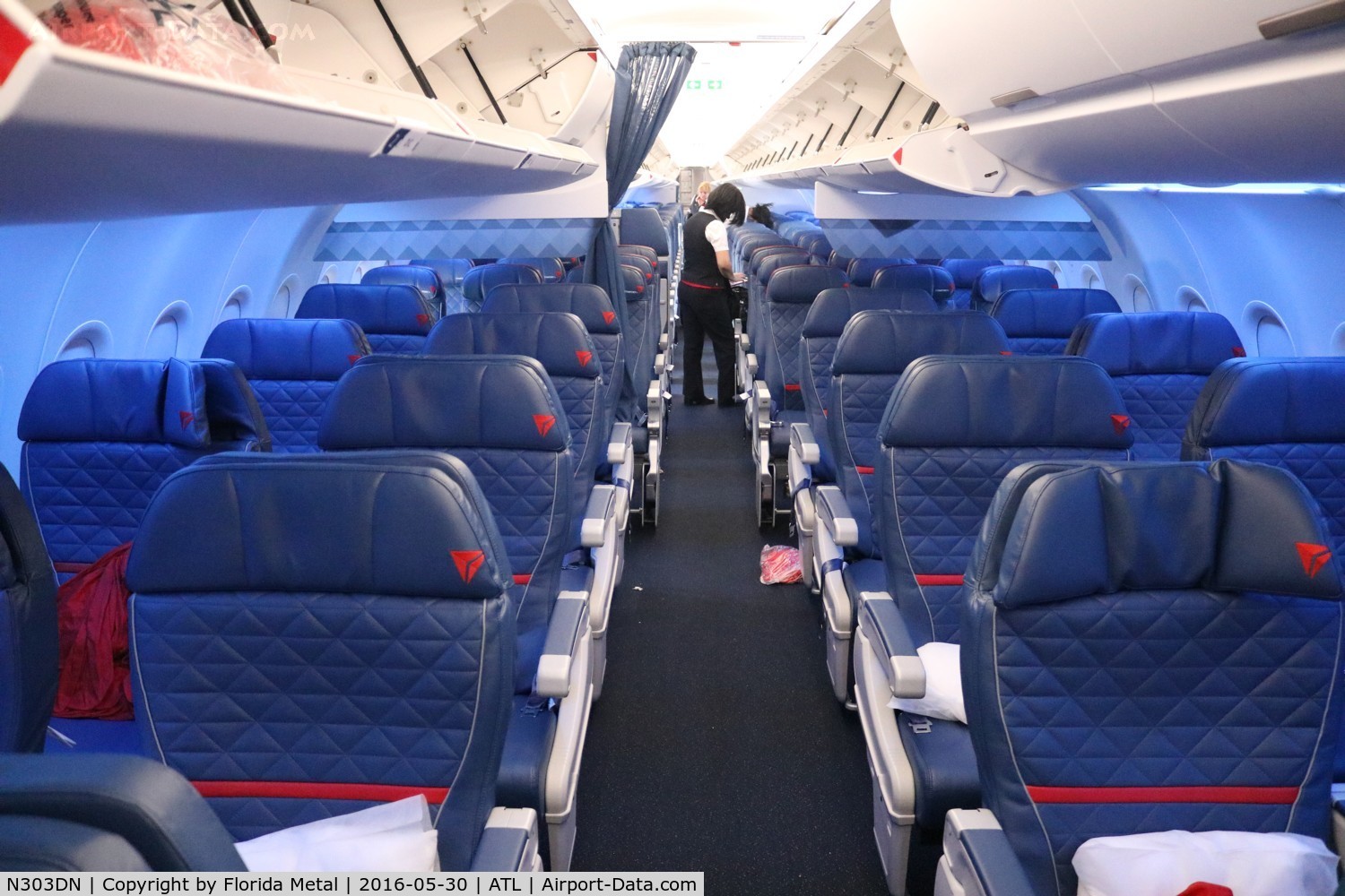 N303DN, 2016 Airbus A321-211 C/N 7061, Delta