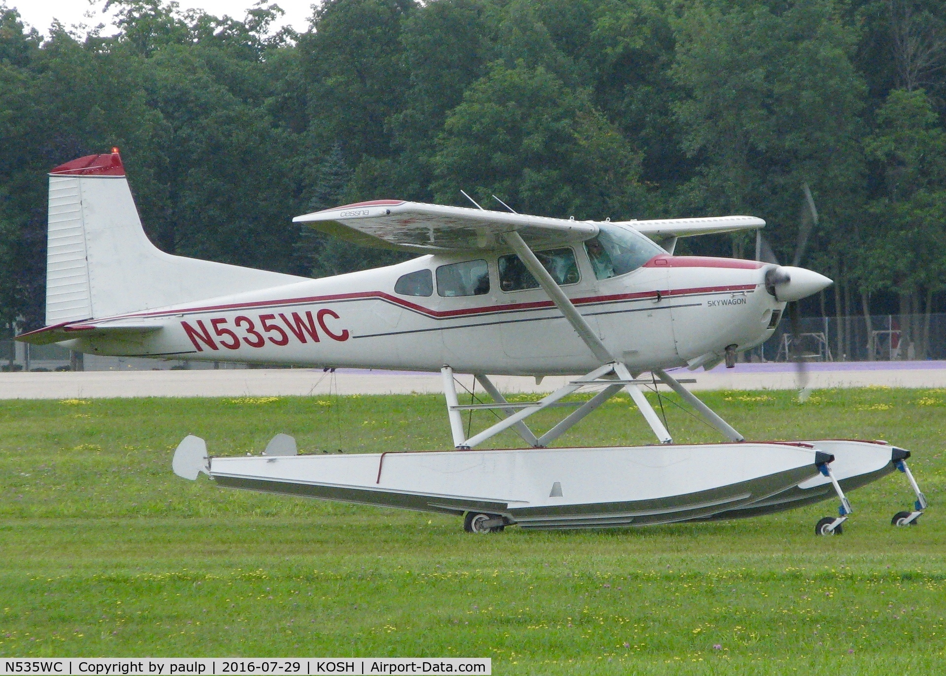 N535WC, 1981 Cessna A185F Skywagon 185 C/N 18504195, At AirVenture 2016.
