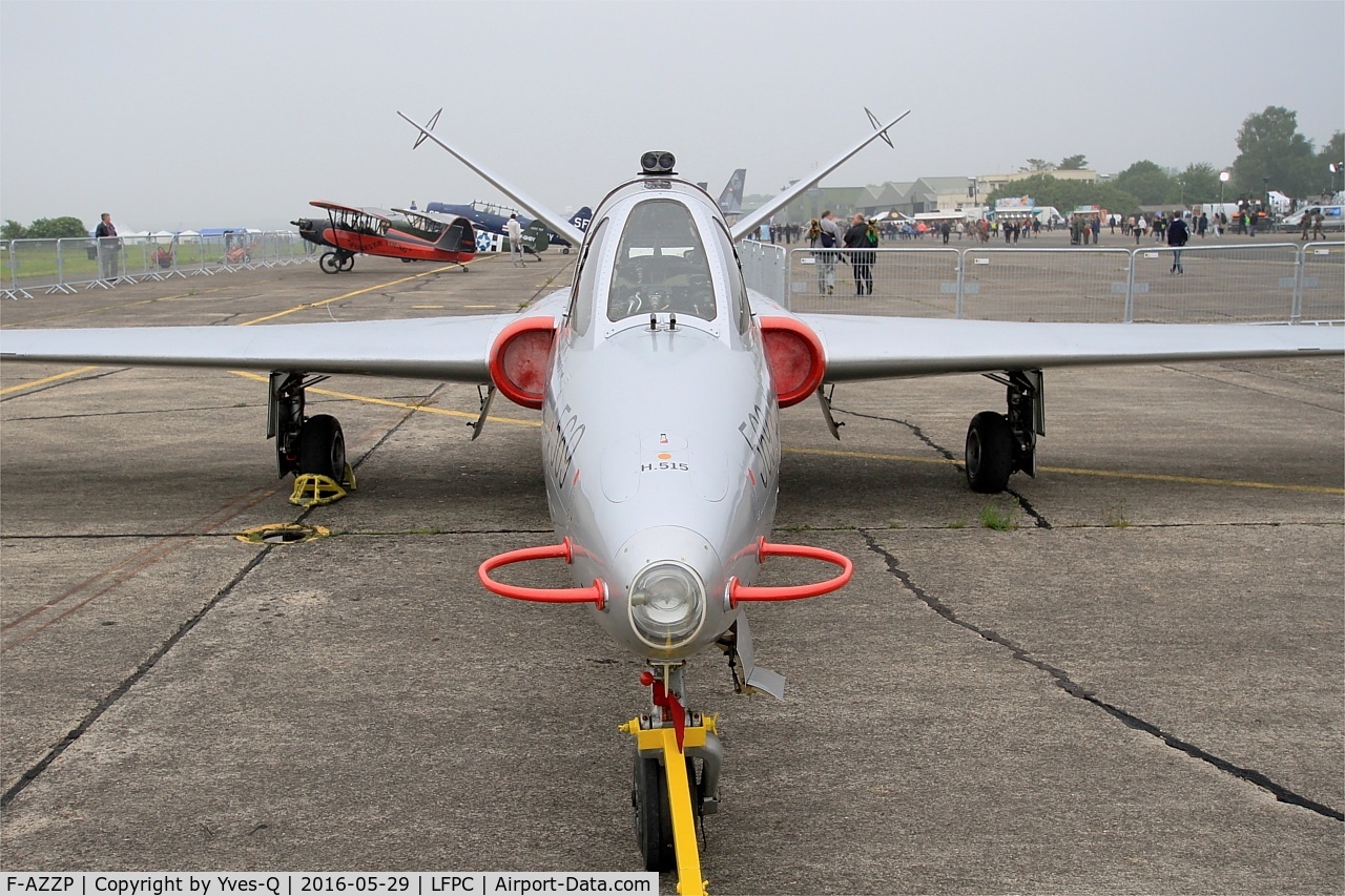 F-AZZP, 1966 Fouga CM-170R Magister C/N 569, Fouga CM-170R Magister, Static display, Creil Air Base 110(LFPC-CSF) Open day 2016