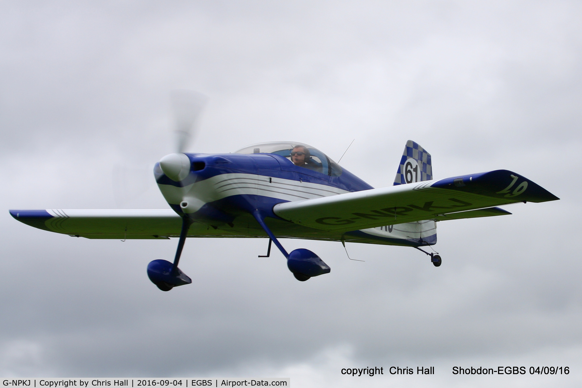 G-NPKJ, 1998 Vans RV-6 C/N PFA 181-13138, Royal Aero Club RRRA air race at Shobdon