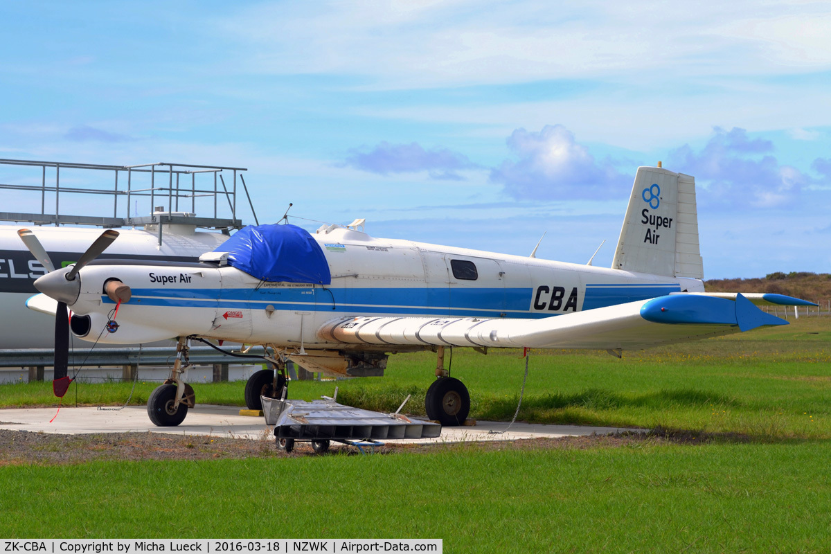 ZK-CBA, Fletcher FU24-950M C/N 81, At Whakatane