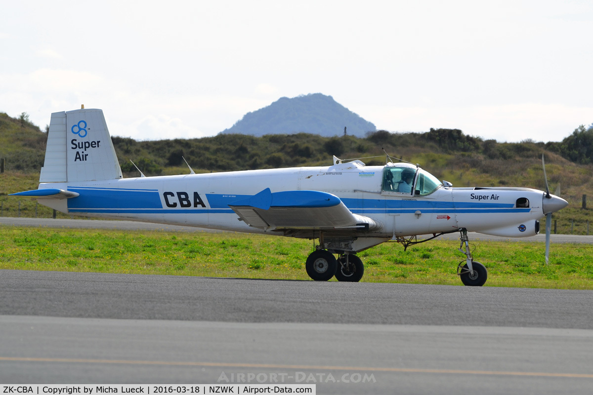 ZK-CBA, Fletcher FU24-950M C/N 81, At Whakatane