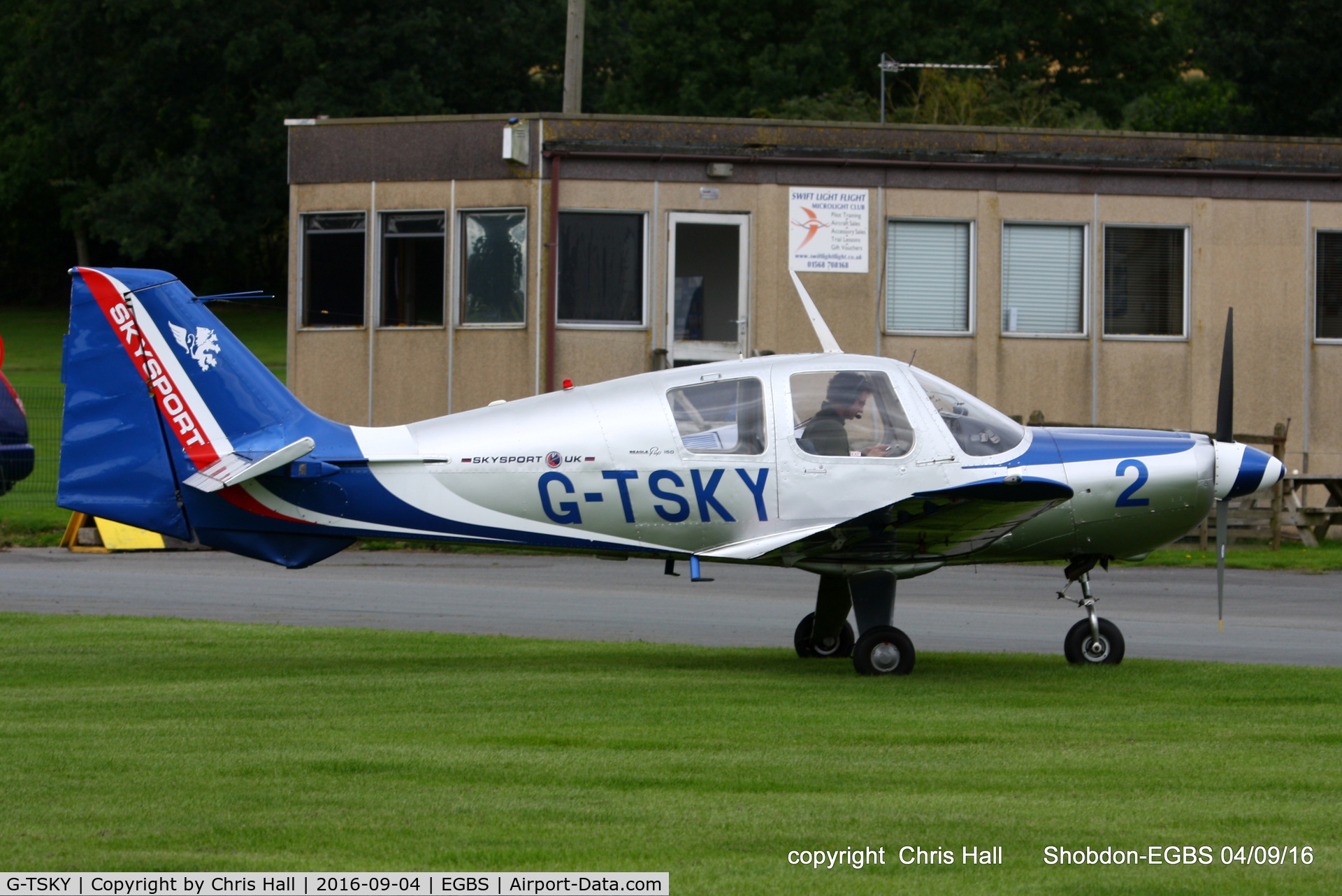 G-TSKY, 1968 Beagle B-121 Pup Series 2 (Pup 150) C/N B121-010, Royal Aero Club RRRA air race at Shobdon