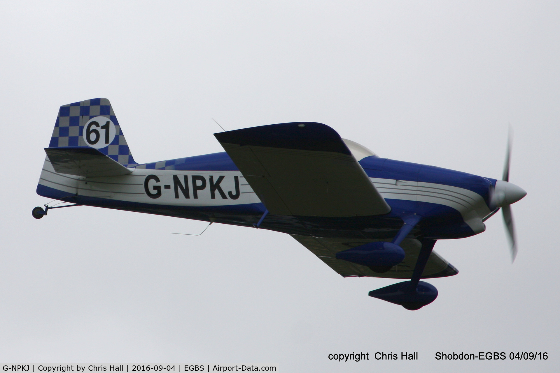 G-NPKJ, 1998 Vans RV-6 C/N PFA 181-13138, Royal Aero Club RRRA air race at Shobdon