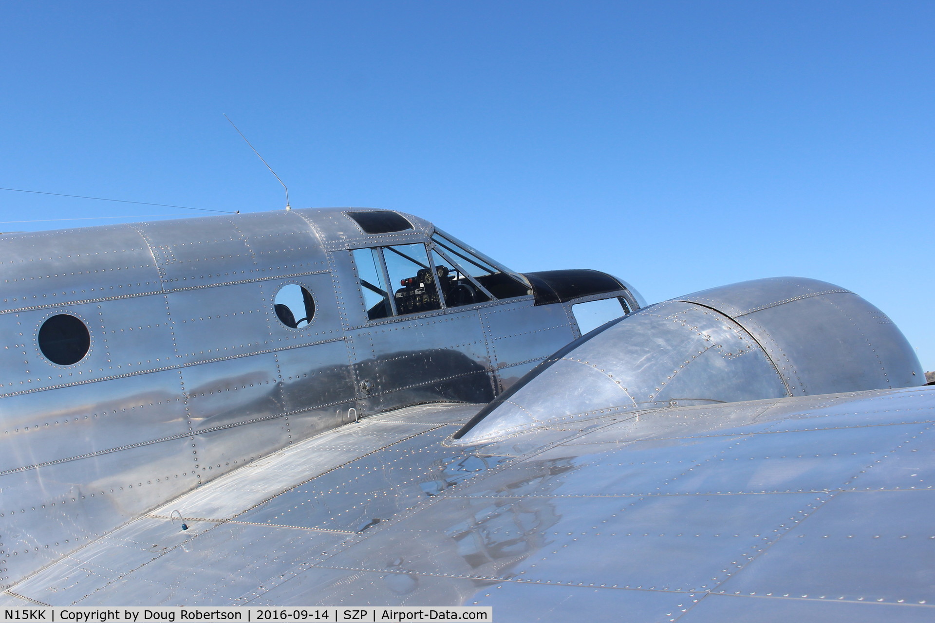 N15KK, 1942 Beech C-45G Expeditor (AT-11) C/N 4000/AF-436, 1942 Beech AT-11 KANSAN, two P&W R-985 Wasp Jr. radials 450 Hp each, cockpit windows