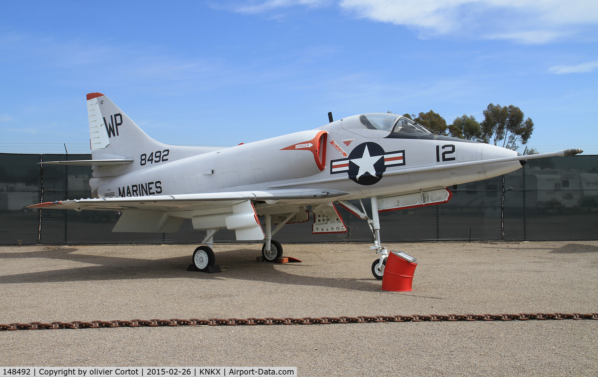148492, Douglas A-4C Skyhawk C/N 12685, miramar museum
