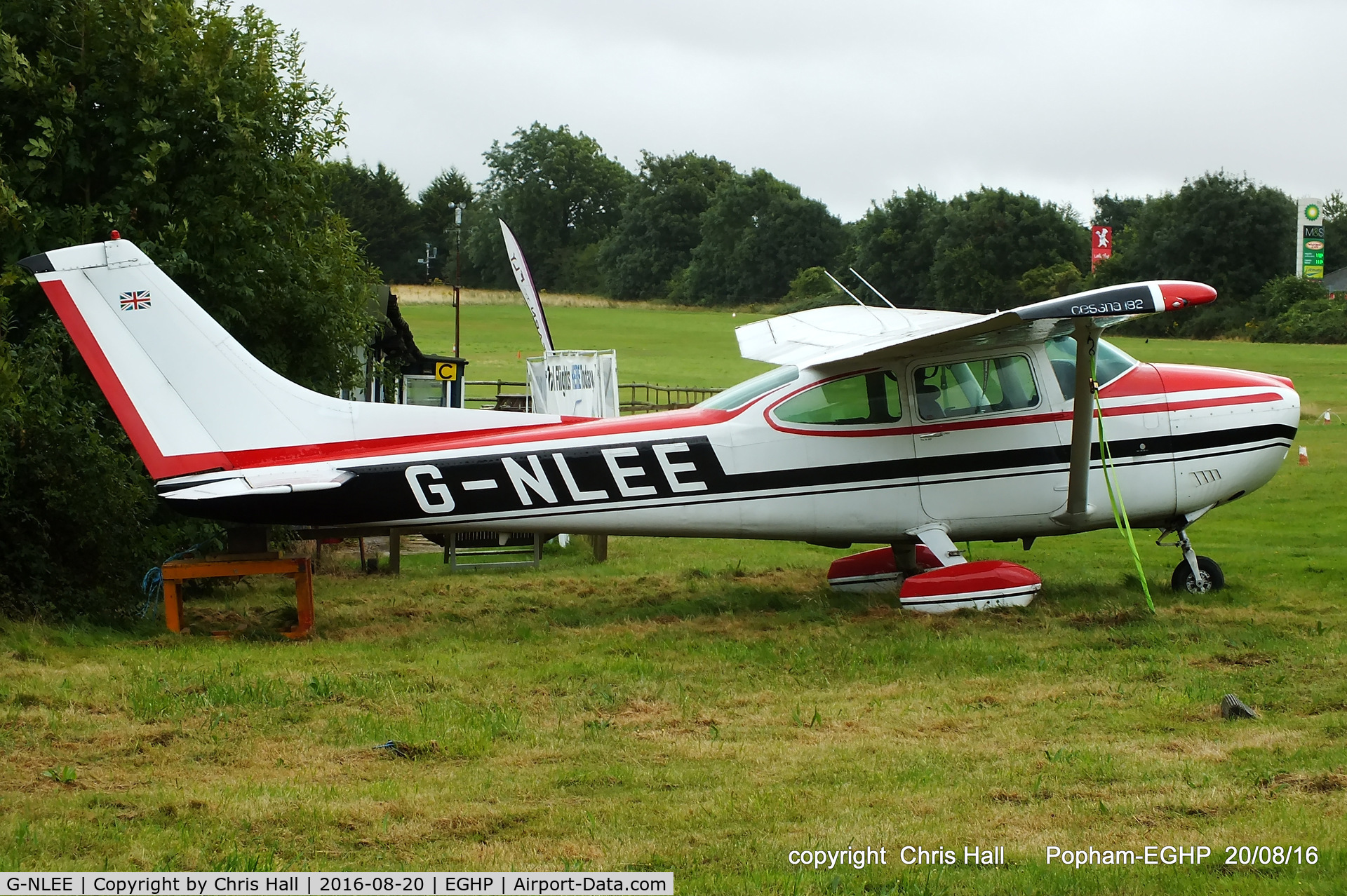 G-NLEE, 1977 Cessna 182Q Skylane C/N 182-65934, at Popham