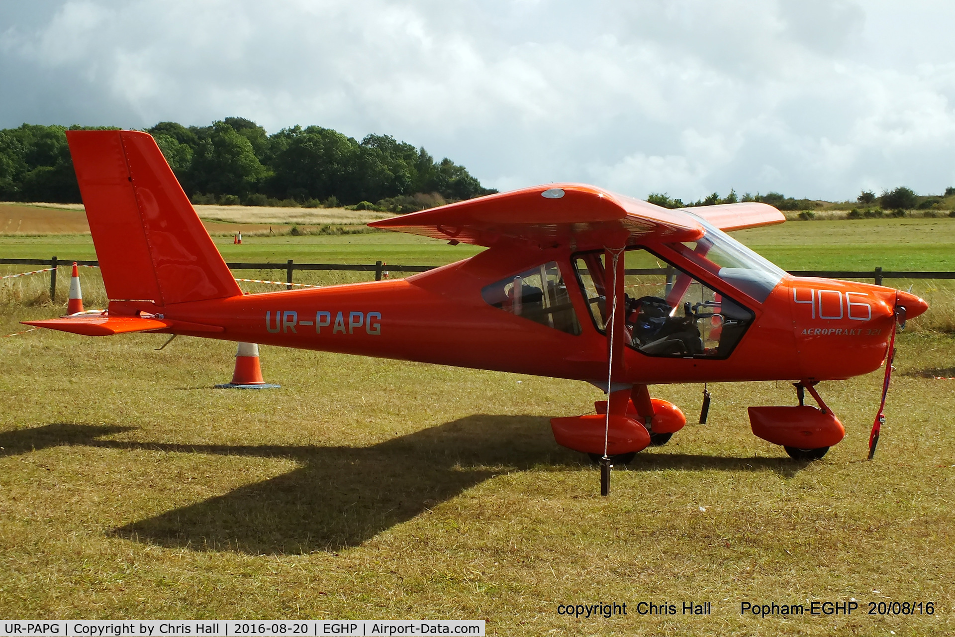 UR-PAPG, Aeroprakt A-32L C/N 001, at the World Microlight Championships, Popham