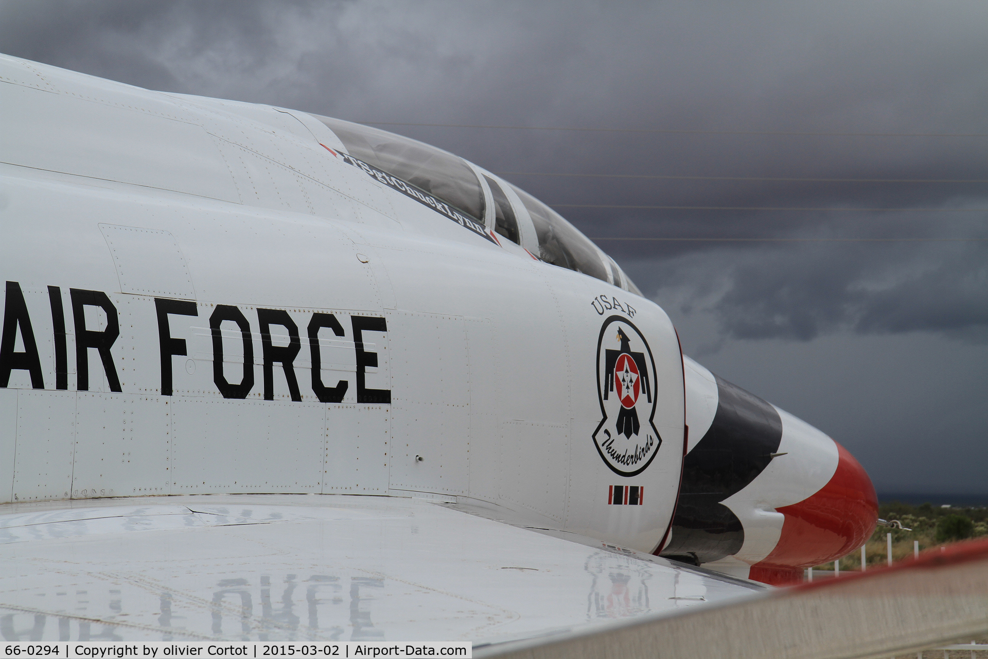66-0294, 1966 McDonnell F-4E Phantom II C/N 2389, south of tucson