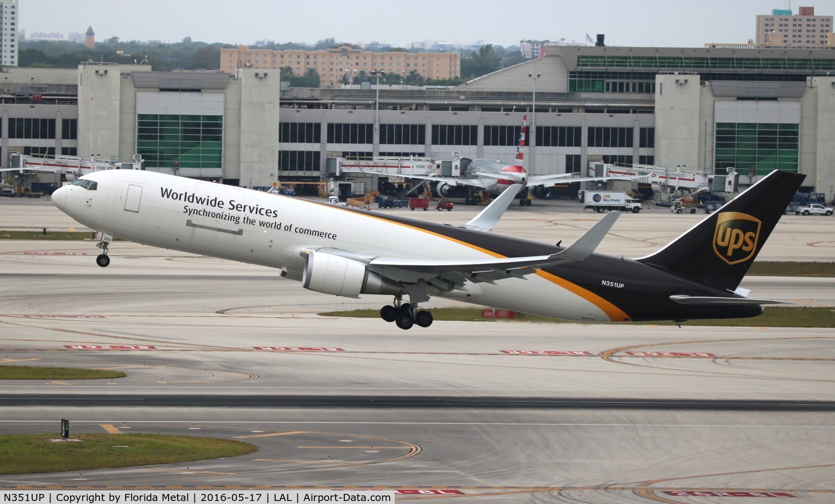 N351UP, 2012 Boeing 767-34AF/ER C/N 37874, UPS 767-300F