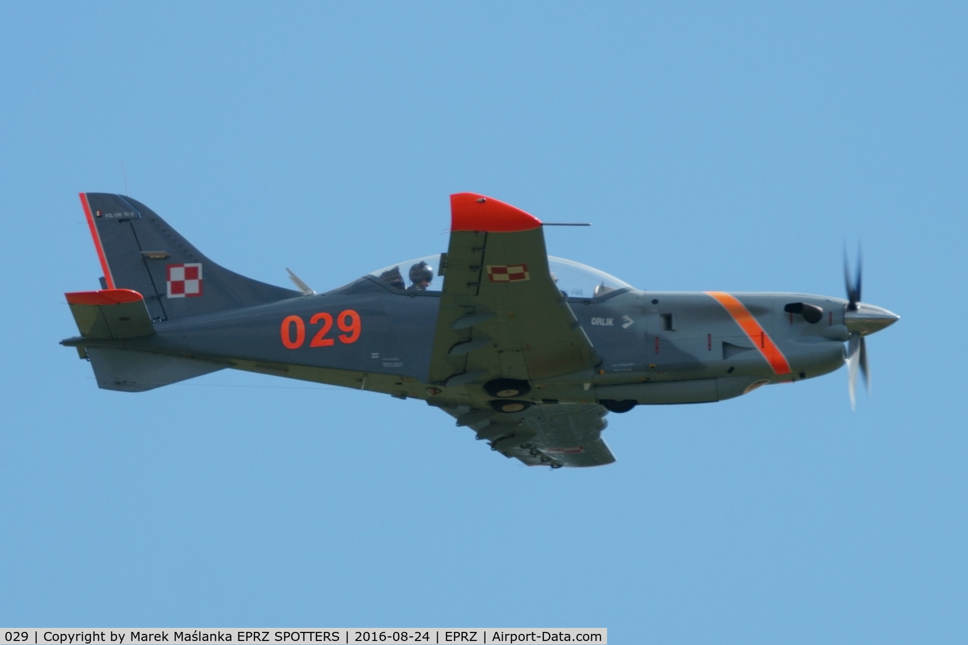 029, PZL-Okecie PZL-130TC-II Turbo Orlik C/N 03940029, Polish Air Force  WSK-PZL PZL-130TC II Orlik --029--