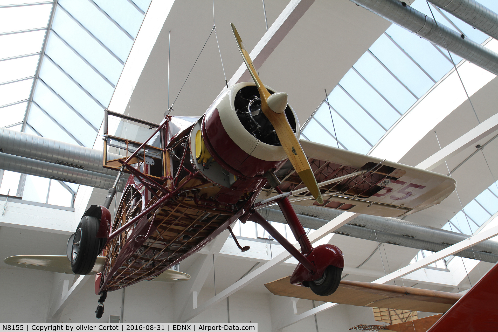 N8155, 1946 Fairchild 24W-46 C/N W46251, Good idea to discover how a plane is made. In Deutsches Museum Flugwerft Schleissheim, near Munich. 
