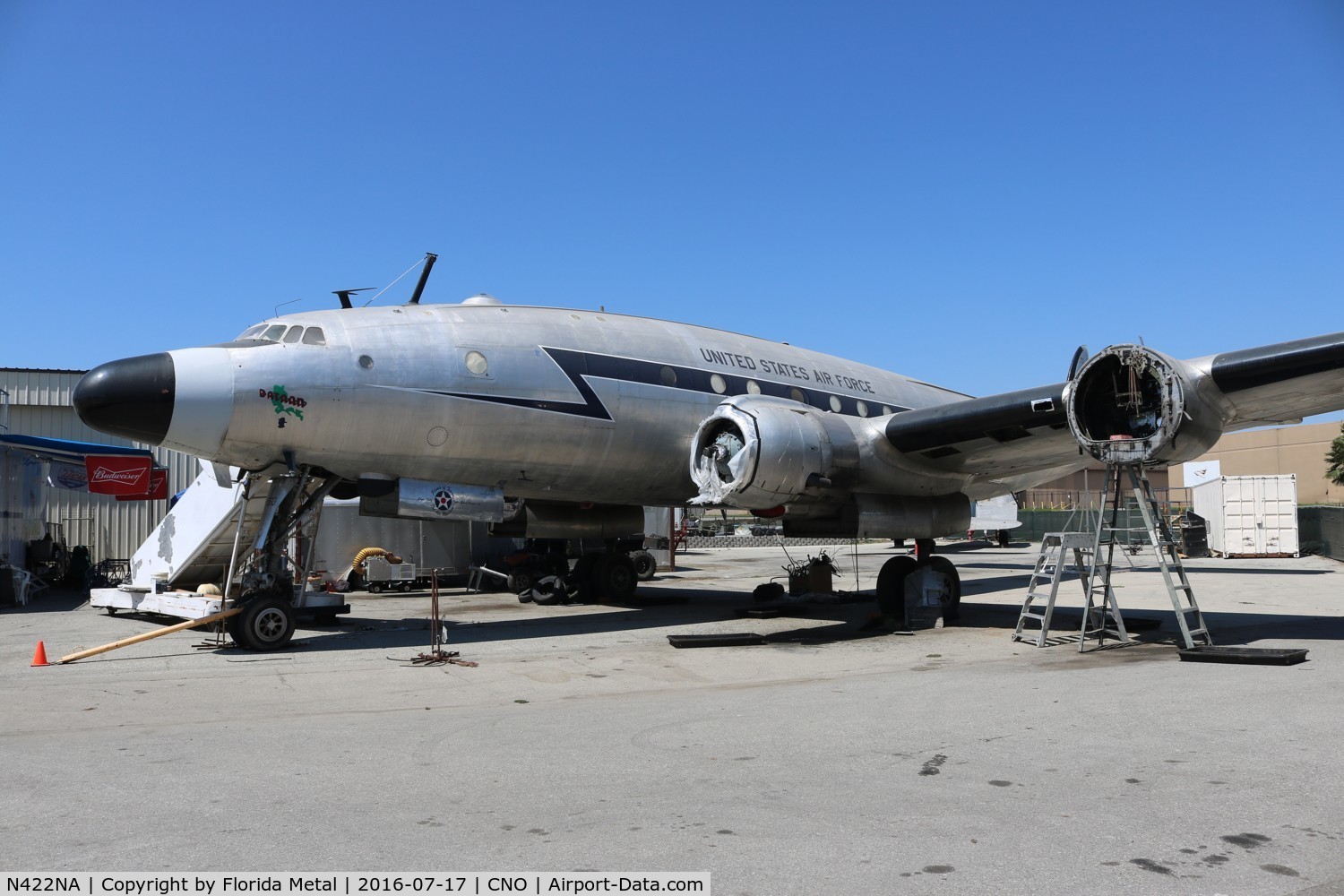 N422NA, 1948 Lockheed C-121A Constellation C/N 48-613 (2605), C-121A