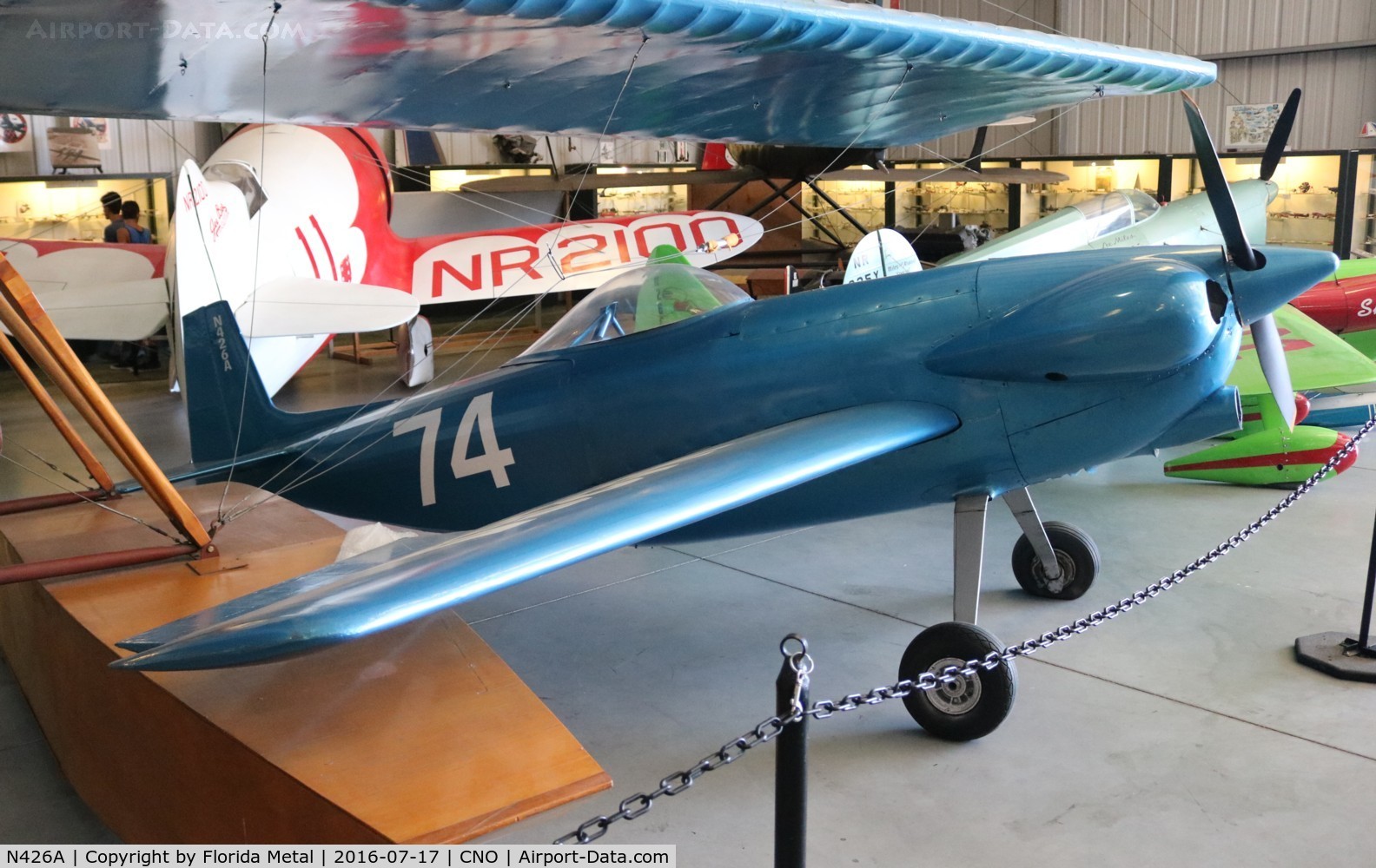 N426A, 1950 Orlowski Henri H O 1 C/N 1, Racer plane