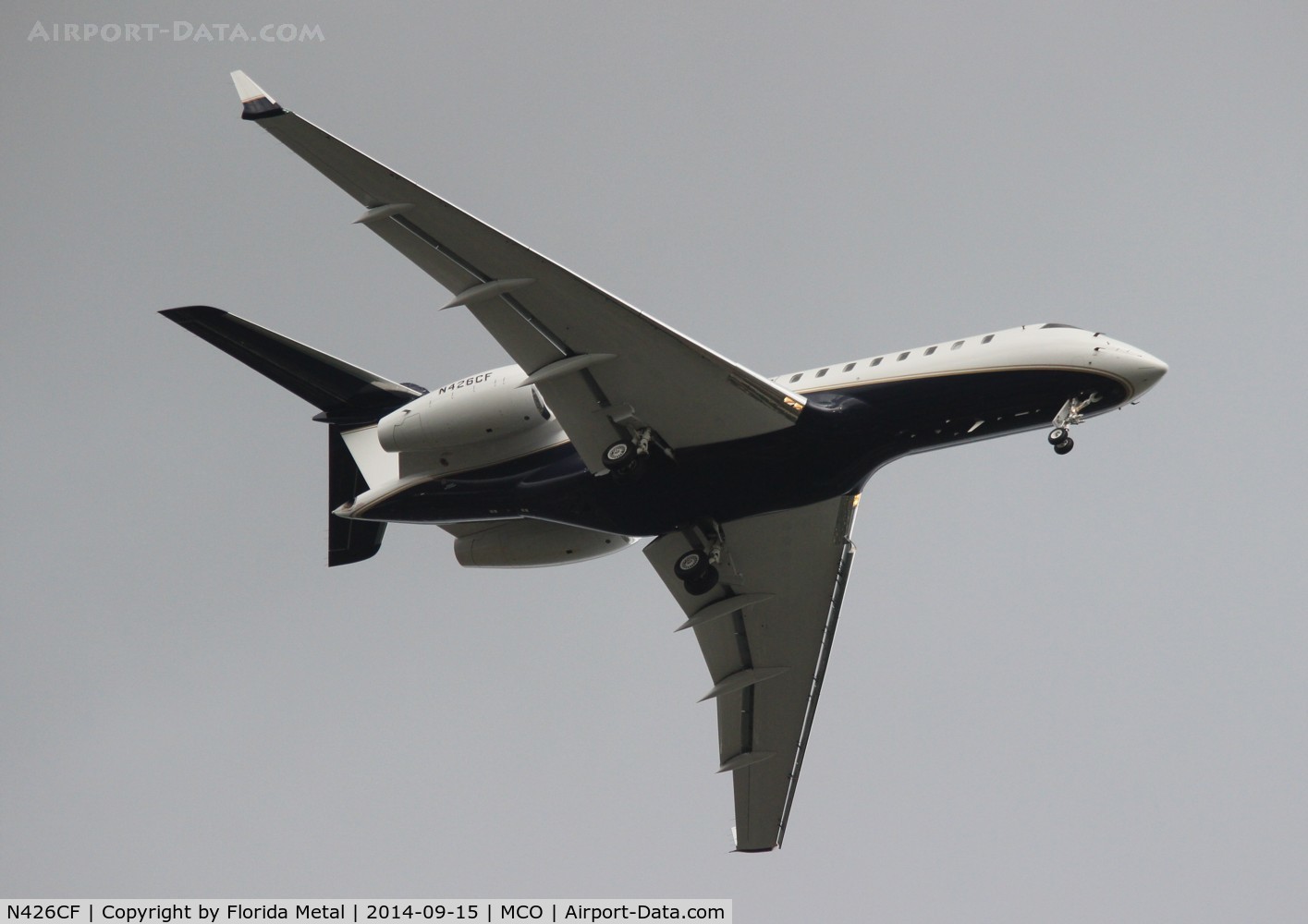N426CF, 2007 Bombardier BD-700-1A10 Global 5000 C/N 9265, Global 5000