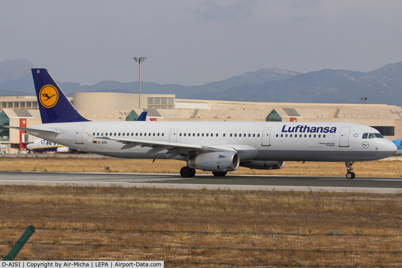 D-AISI, 2007 Airbus A321-231 C/N 3339, Lufthansa