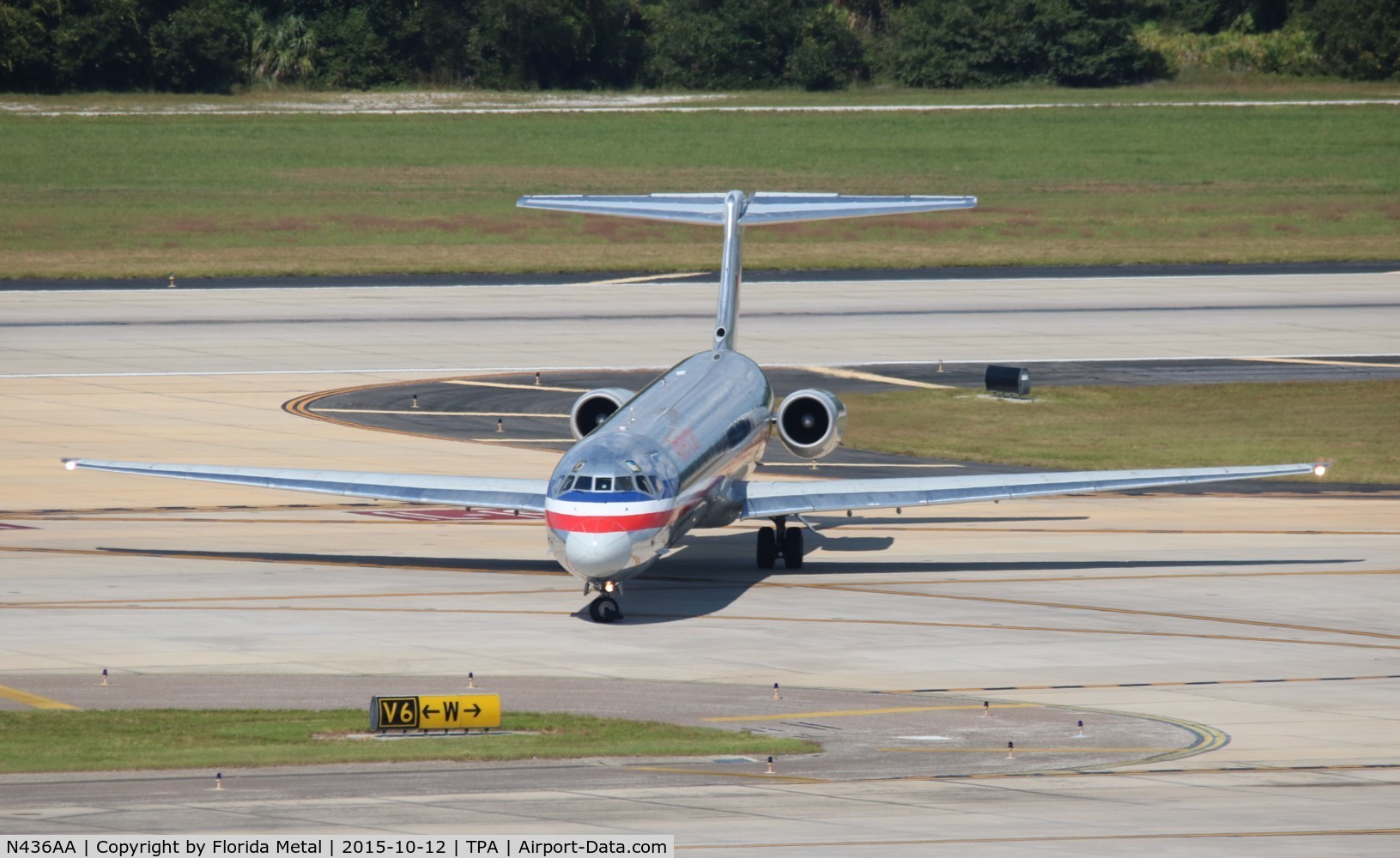 N436AA, 1987 McDonnell Douglas MD-83 (DC-9-83) C/N 49454, American