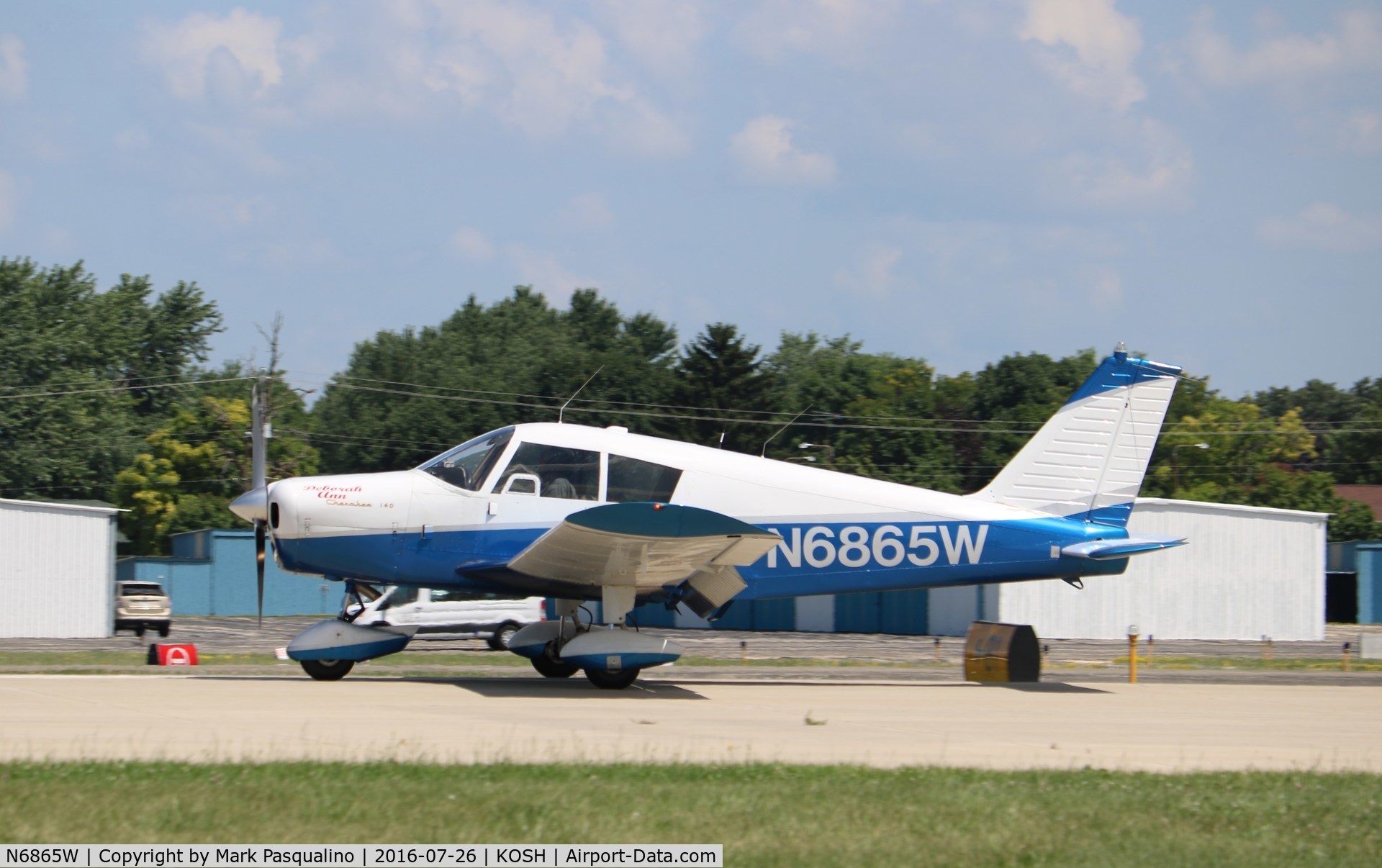 N6865W, 1965 Piper PA-28-140 C/N 28-21021, Piper PA-28-140