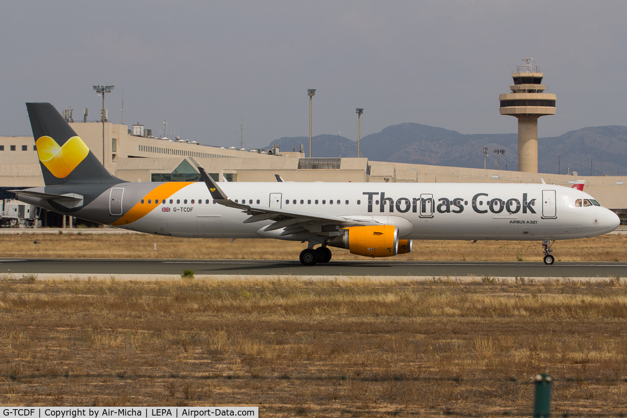 G-TCDF, 2014 Airbus A321-211 C/N 6114, Thomas Cook Airlines