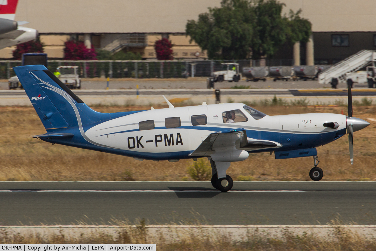 OK-PMA, Piper PA-46-500TP Malibu Meridian C/N 4697504, OK Business Aircraft sro