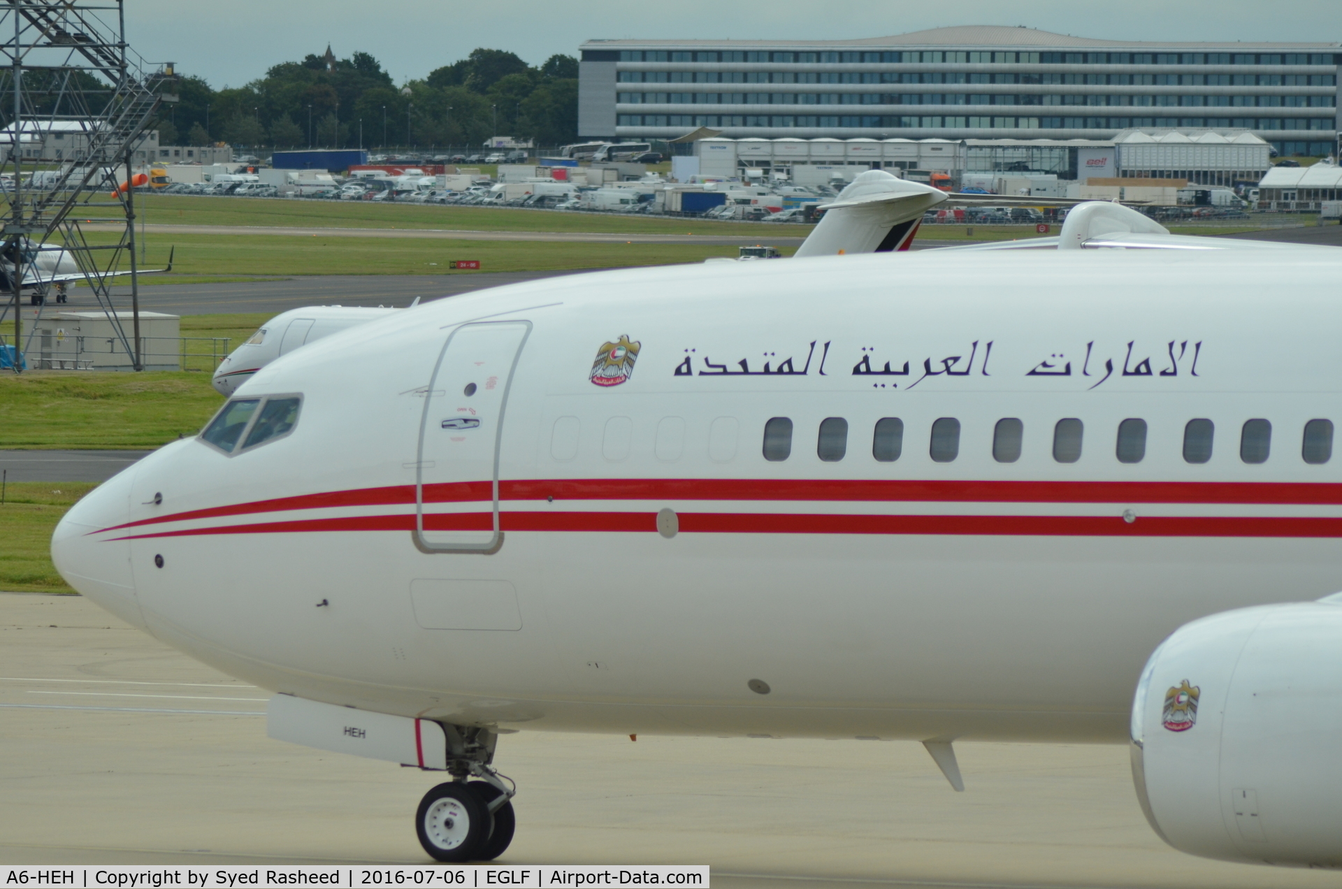 A6-HEH, 2004 Boeing 737-8AJ BBJ2 C/N 32825, A6-HEH