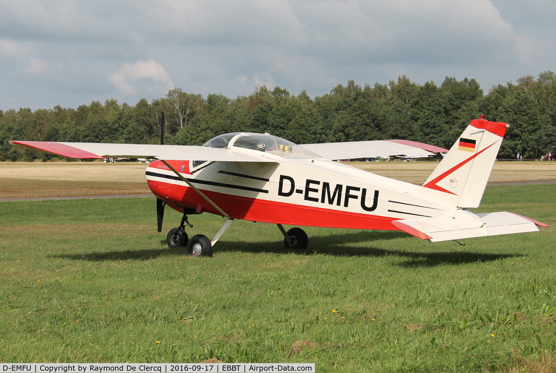 D-EMFU, 1965 Bolkow Bo-208C Junior C/N 574, Flying Festival 2016.