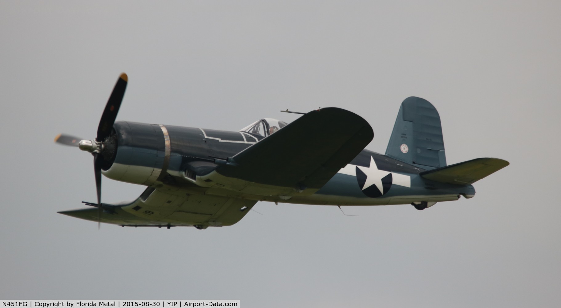 N451FG, 1945 Goodyear FG-1D Corsair C/N 3660, FG-1D