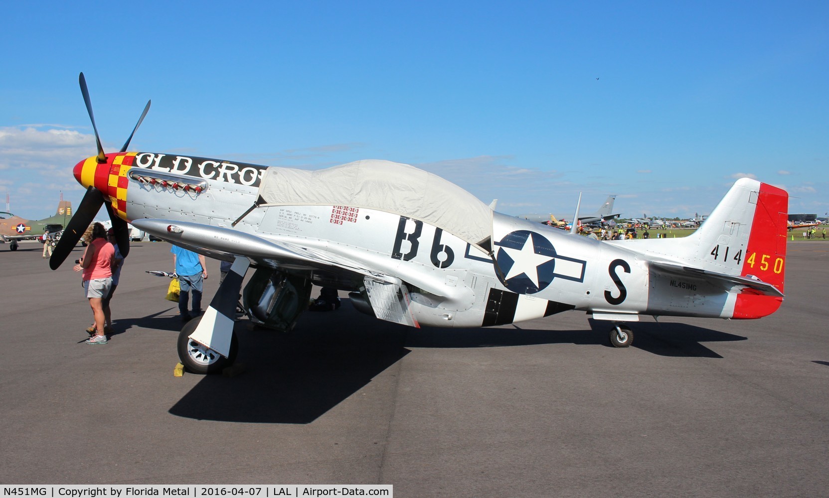 N451MG, 1944 North American P-51D Mustang C/N 44-74774, Old Crow