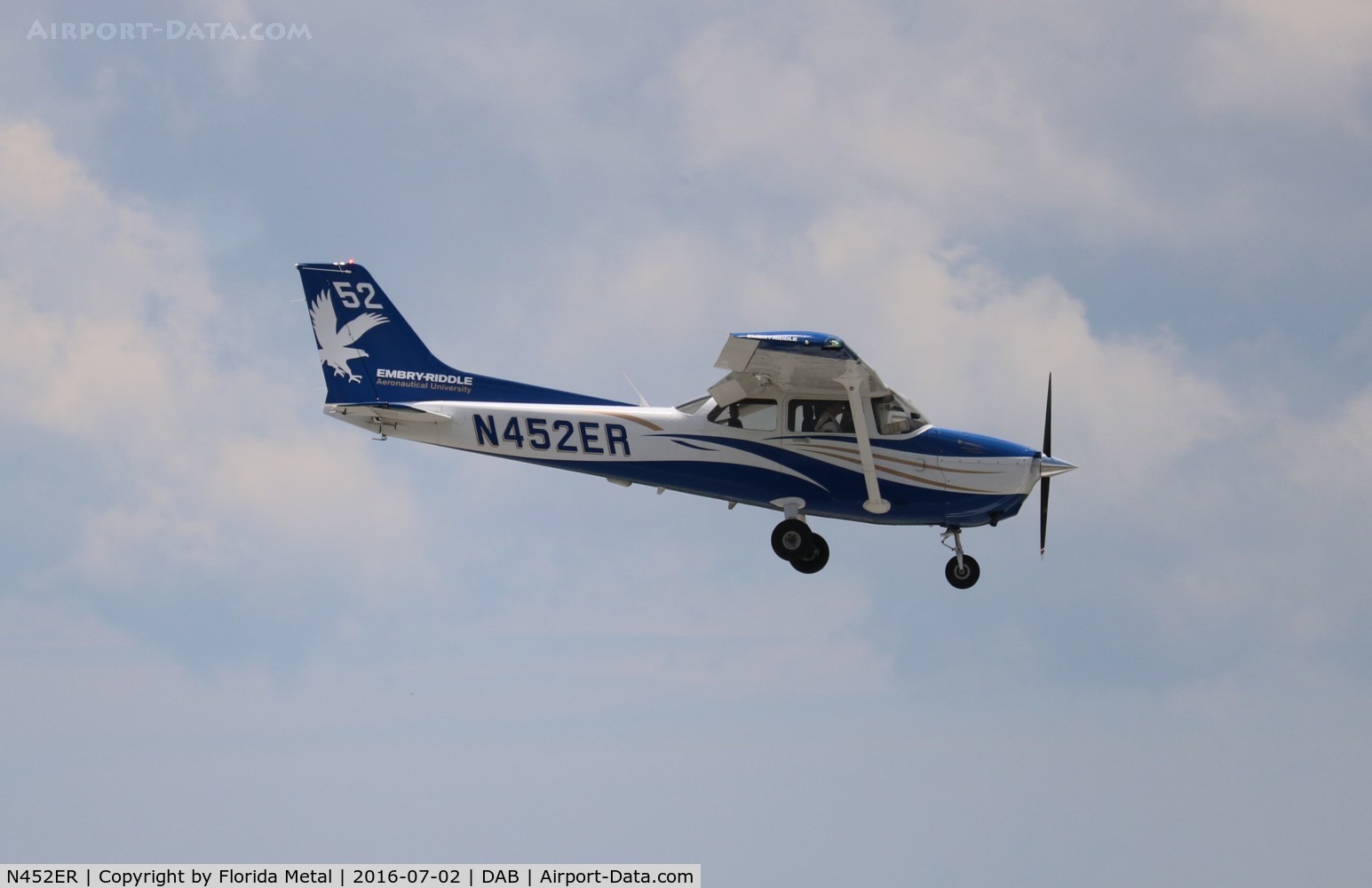 N452ER, 2015 Cessna 172S C/N 172S11586, Embry Riddle