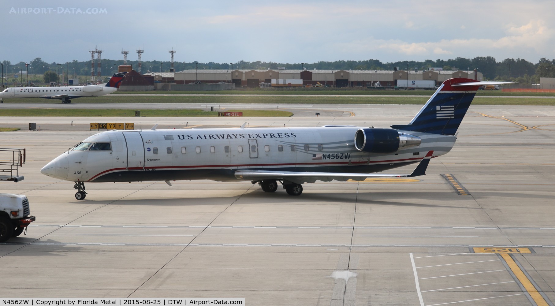 N456ZW, 2003 Bombardier CRJ-200LR (CL-600-2B19) C/N 7849, US Airways