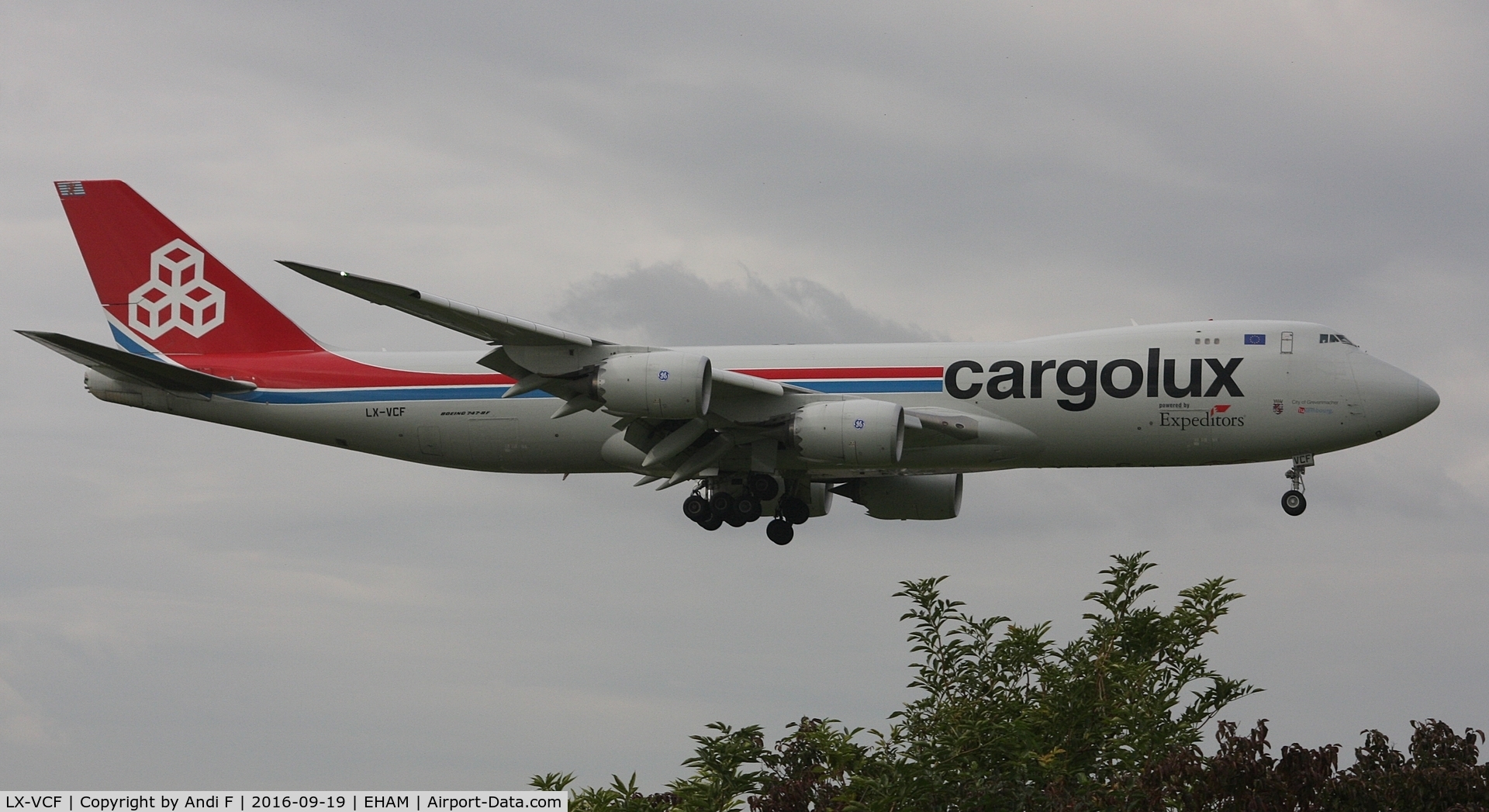 LX-VCF, 2012 Boeing 747-8R7F C/N 35811, Cargolux Boeing 747-8R7(F)