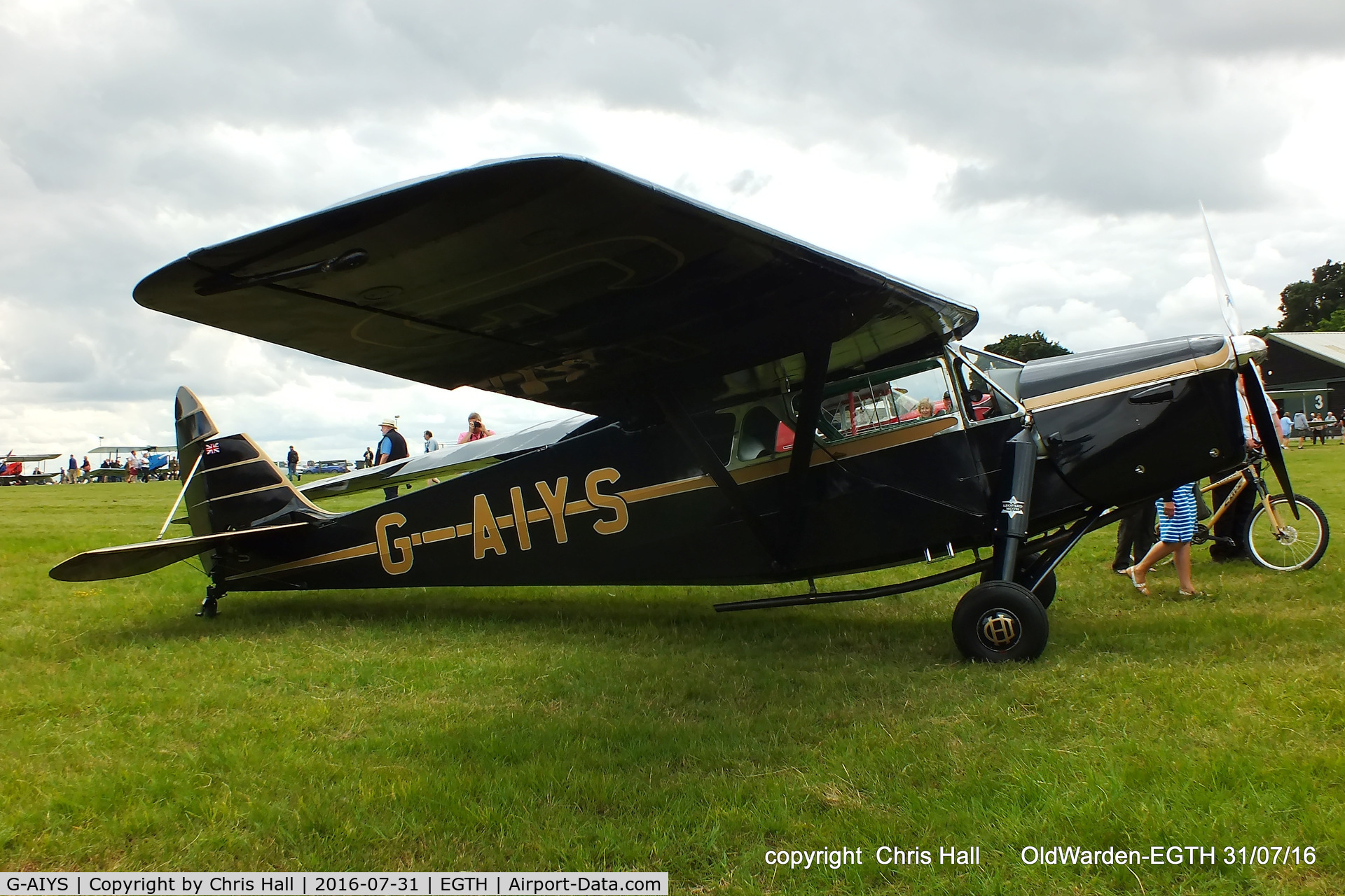 G-AIYS, 1934 De Havilland DH.85 Leopard Moth C/N 7089, 