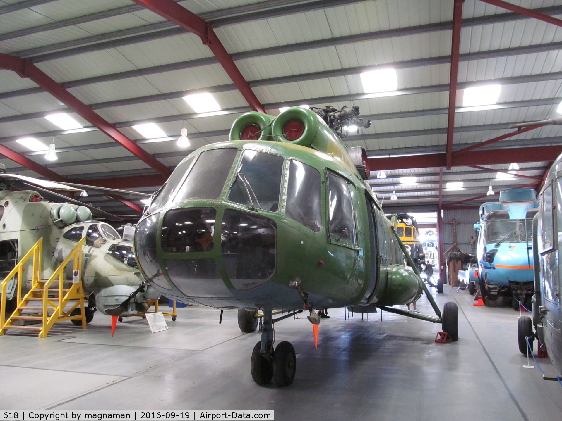 618, Mil Mi-8PS C/N 10618, At WSM museum
