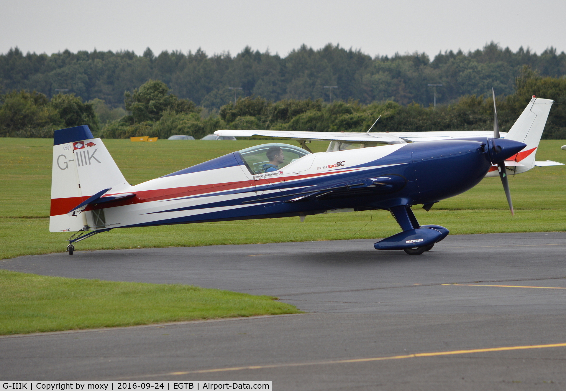 G-IIIK, 2010 Extra EA-300SC C/N SC024, Extra EA300/SC at Wycombe Air Park.