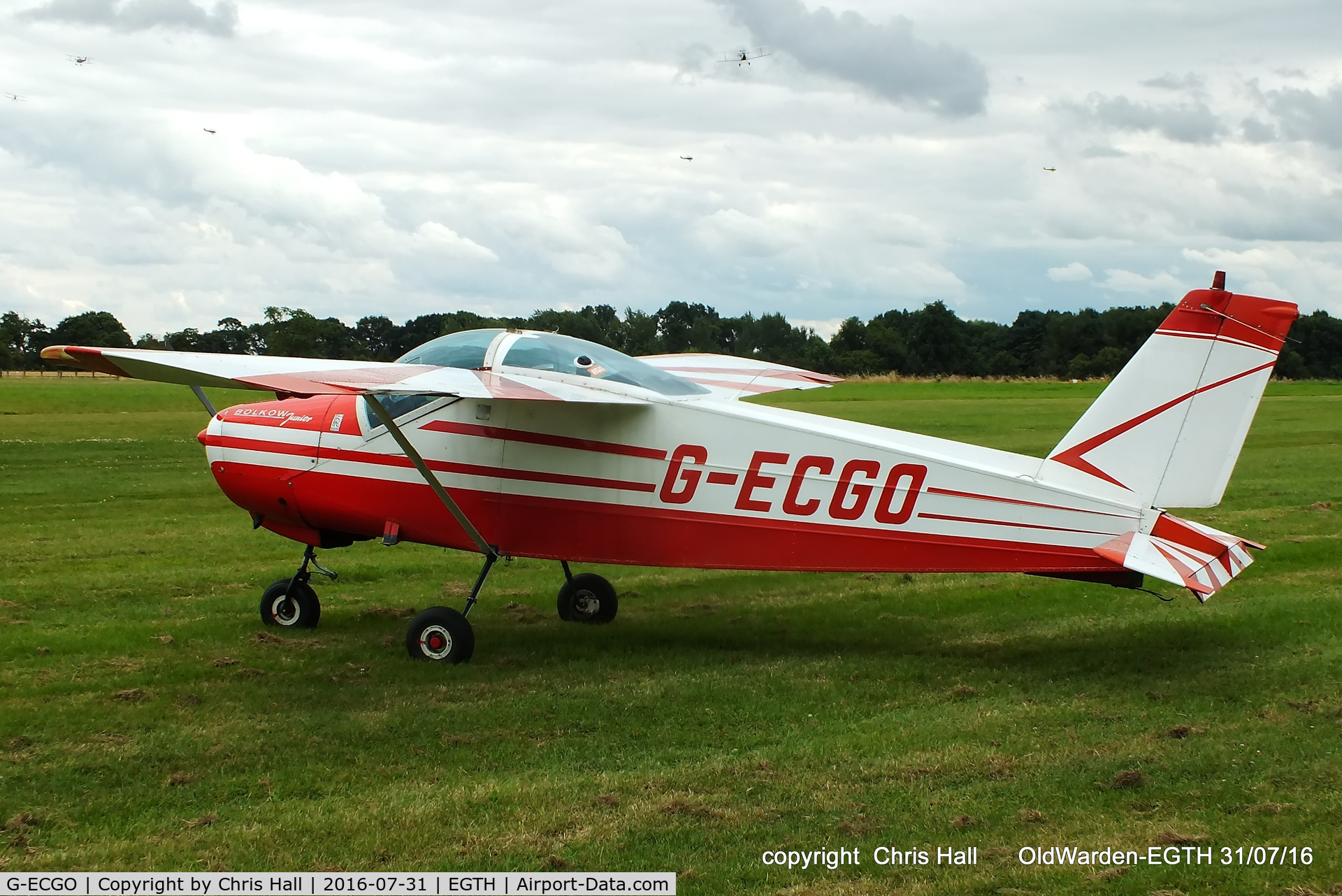 G-ECGO, 1966 Bolkow Bo-208C Junior C/N 599, 
