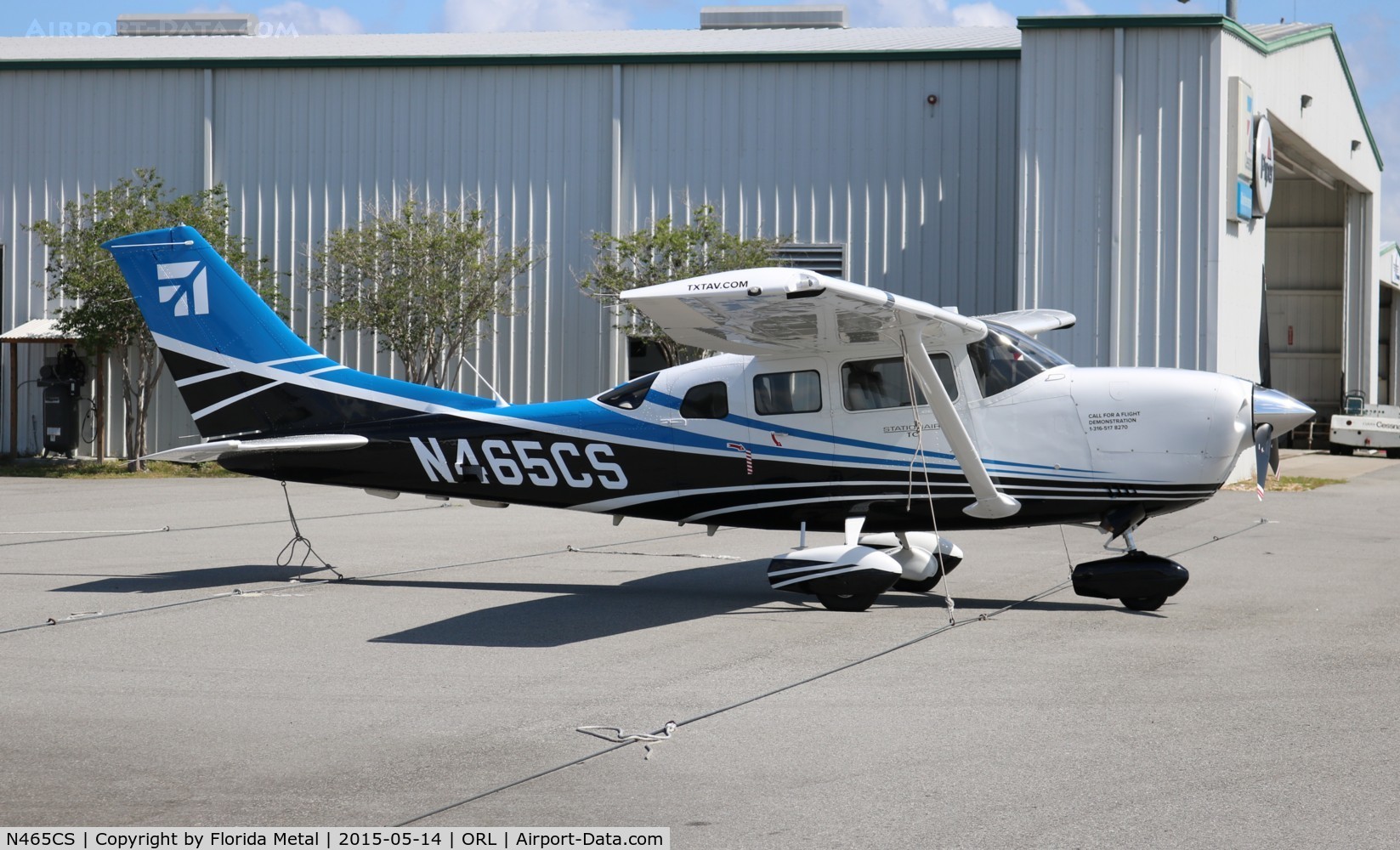 N465CS, 2015 Cessna T206H Turbo Stationair C/N T20609165, Cessna T206H