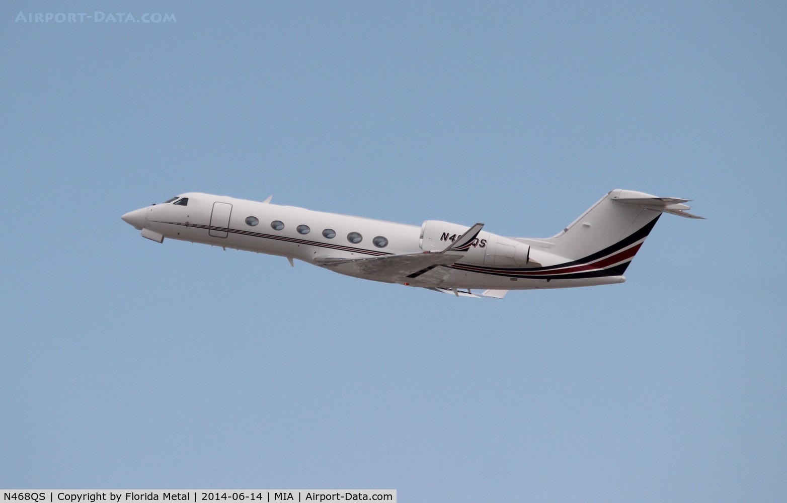 N468QS, 2008 Gulfstream Aerospace GIV-X (G450) C/N 4146, Gulfstream 450
